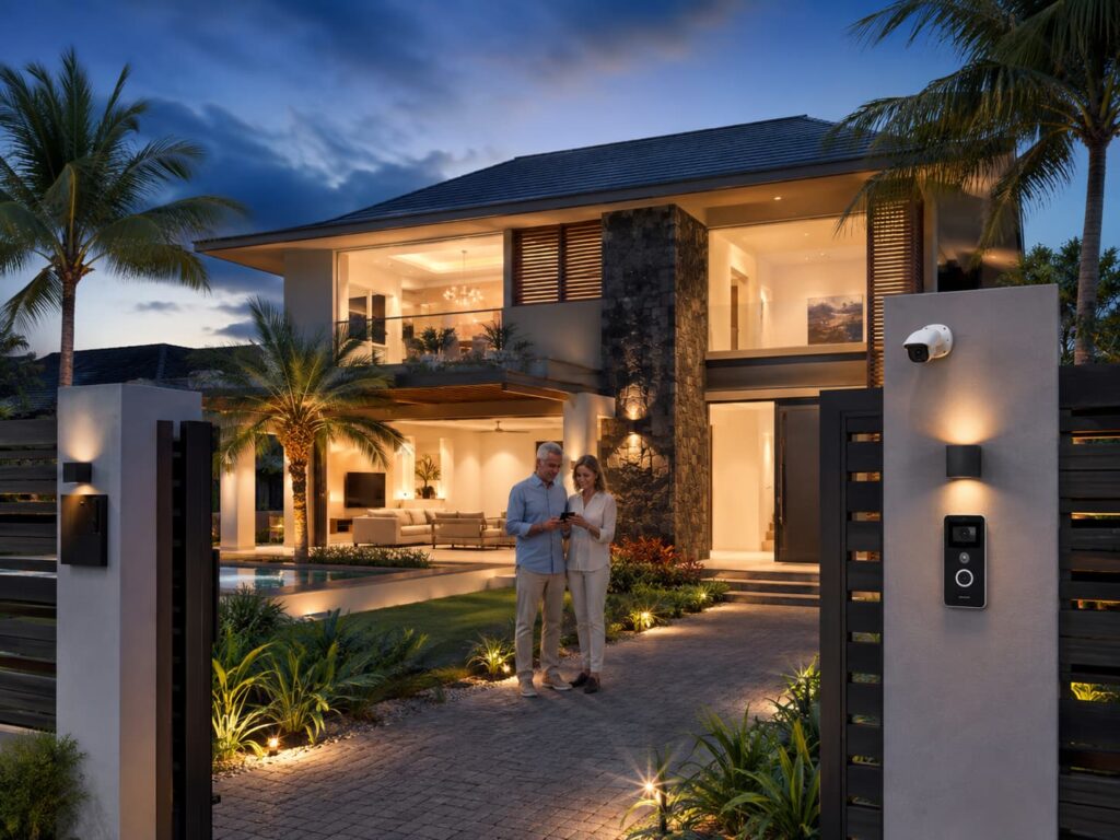 Smart home systems for villas in Mauritius