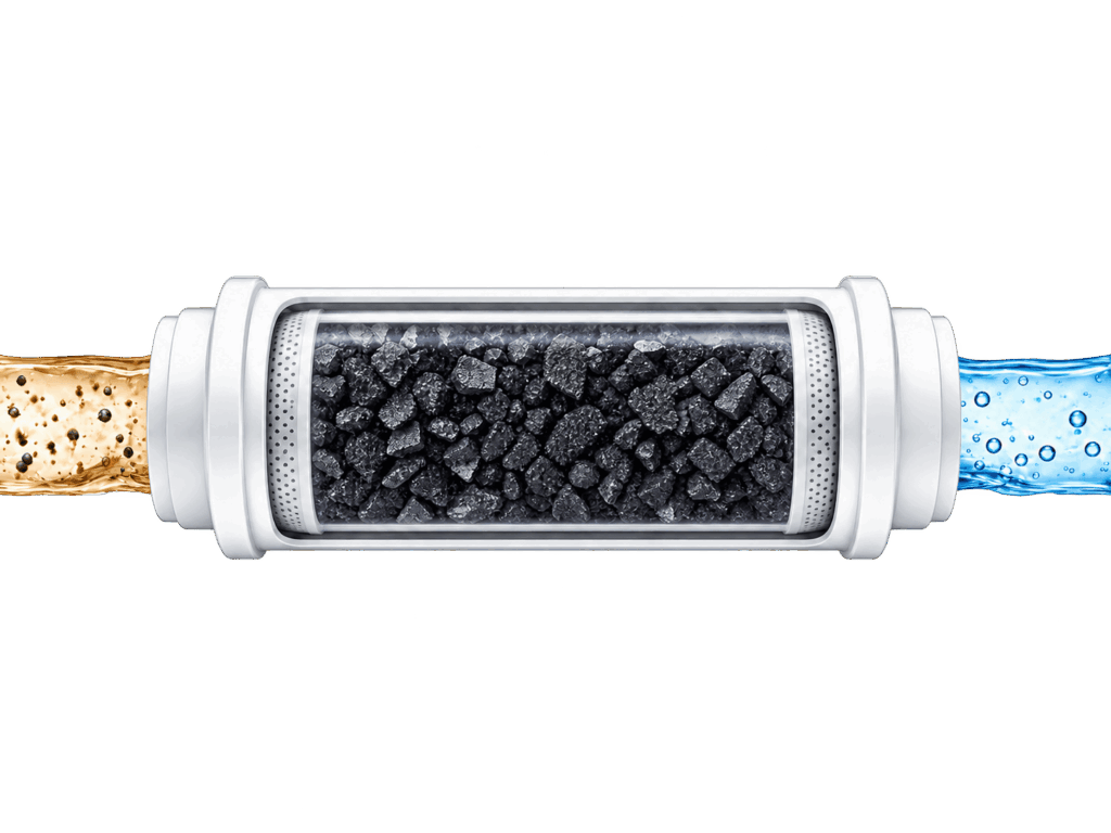 Aktivkohlefilter der PureElite Osmoseanlage