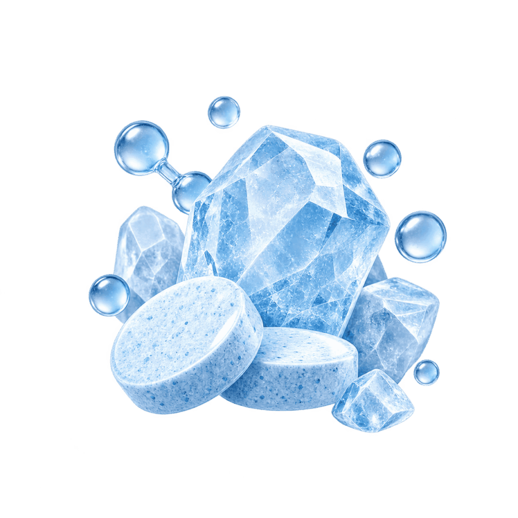 Calcium wird dem Osmosewasser wieder zugeführt