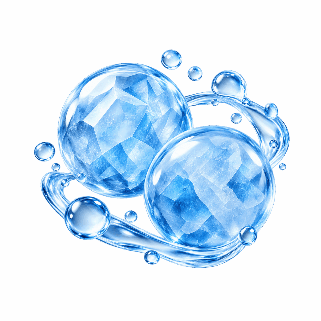 Kalium und Natrium ergänzen die Mineralisierung des Wassers