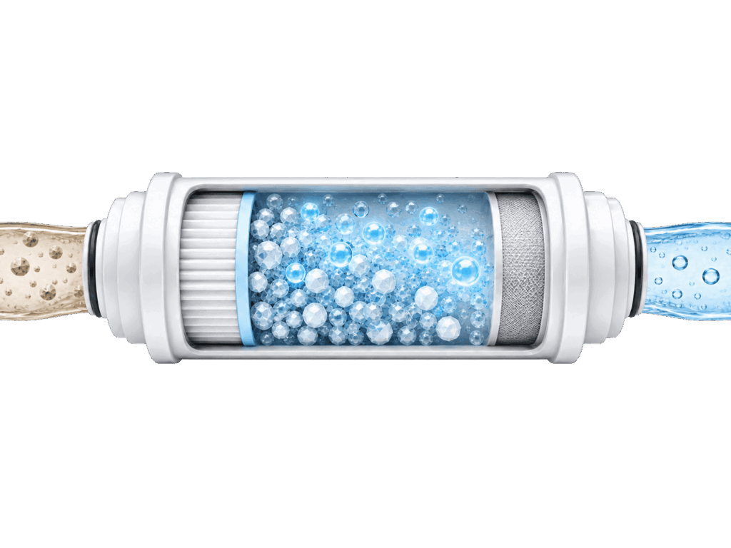 Mineralienfilter der PureElite Osmoseanlage