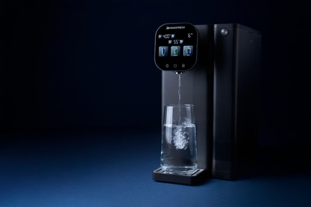 PureEliteElegance Osmoseanlage Tischgerät mit Wassertank