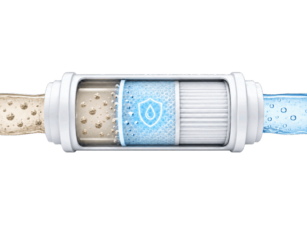 ScaleShield Filterstufe der PureElite Osmoseanlage